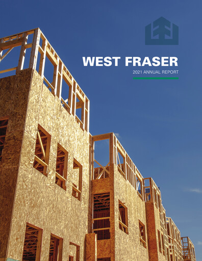Vorschaubild West Fraser Timber Jahresbericht 2021