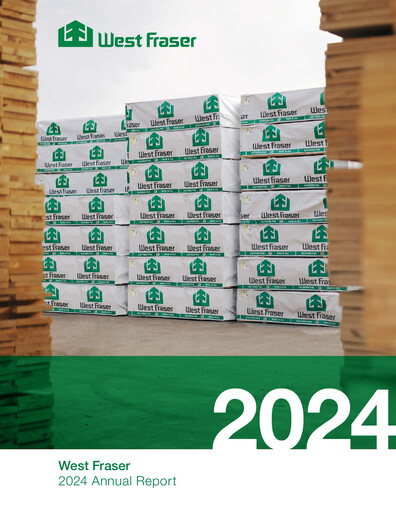 Vorschaubild West Fraser Timber Jahresbericht 2024