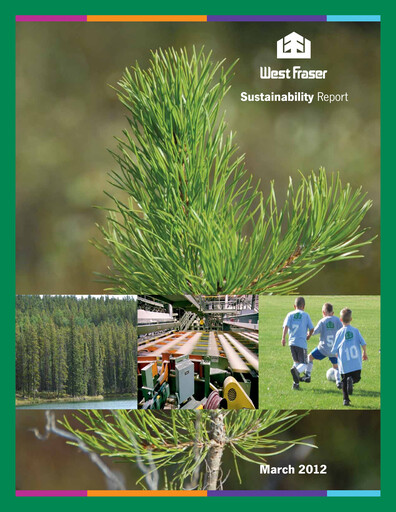 Thumbnail West Fraser Timber Sustainability Report 2012