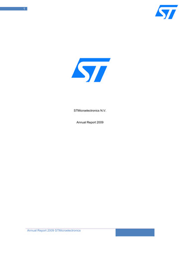 Vorschaubild STMicroelectronics Jahresbericht 2009