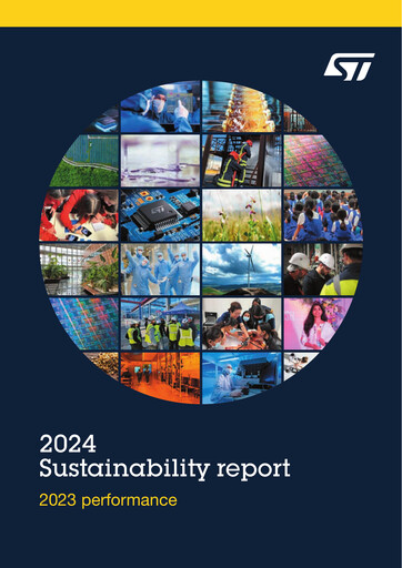 Thumbnail STMicroelectronics Sustainability Report 2024