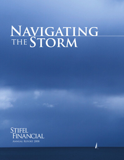 Thumbnail Stifel
 Annual Report 2008