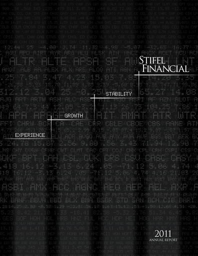 Thumbnail Stifel
 Annual Report 2011