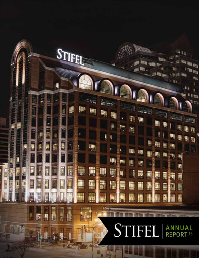 Thumbnail Stifel
 Annual Report 2015
