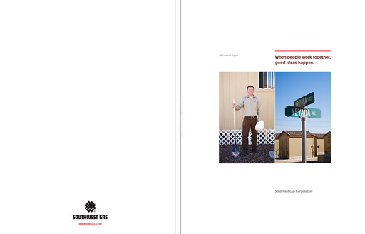 Thumbnail Southwest Gas
 Annual Report 2013