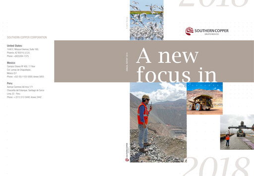 Thumbnail Southern Copper Annual Report 2018