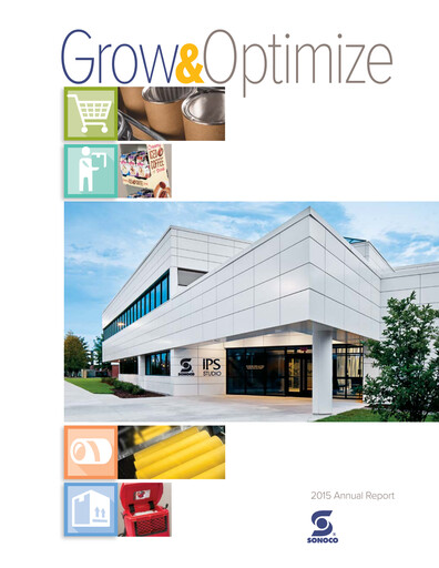 Thumbnail Sonoco Annual Report 2015