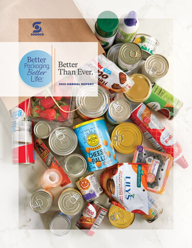 Thumbnail Sonoco Annual Report 2021