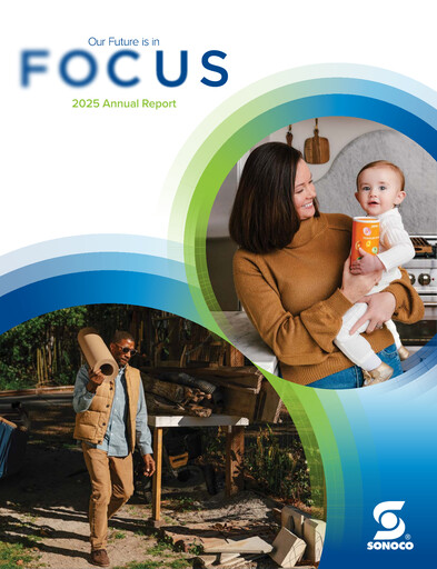 Thumbnail Sonoco Annual Report 2025