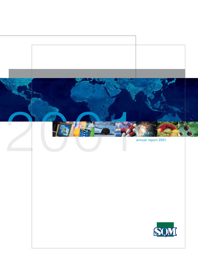 Thumbnail Sociedad Química y Minera Annual Report 2001