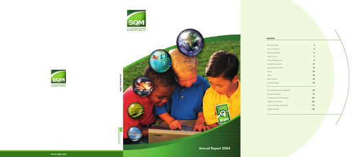 Thumbnail Sociedad Química y Minera Annual Report 2004