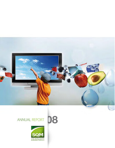 Thumbnail Sociedad Química y Minera Annual Report 2008