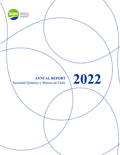 Thumbnail Sociedad Química y Minera Annual Report 2022