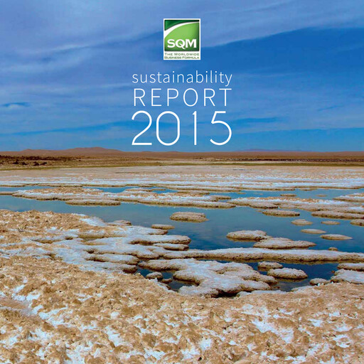Thumbnail Sociedad Química y Minera Sustainability Report 2015