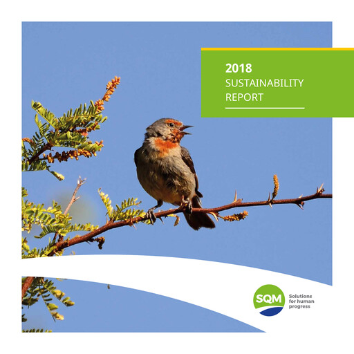 Thumbnail Sociedad Química y Minera Sustainability Report 2018