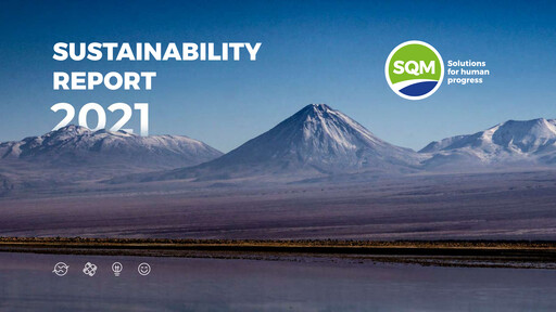 Thumbnail Sociedad Química y Minera Sustainability Report 2021