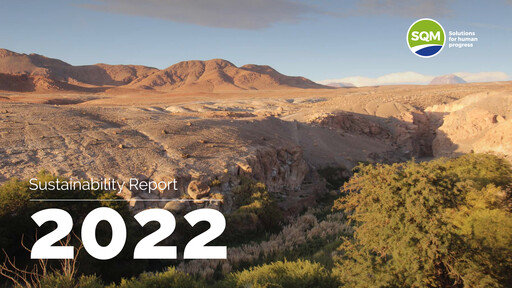 Thumbnail Sociedad Química y Minera Sustainability Report 2022