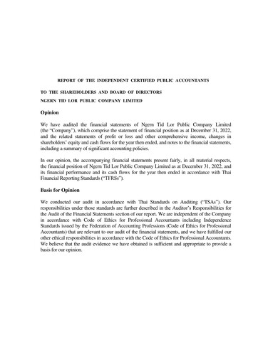 Vorschaubild Ngern Tid Lor Finanzmitteilung 2022