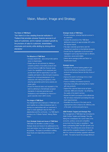Thumbnail TMBThanachart Bank (ttb)

 Annual Report 2005