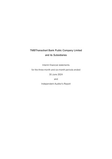 Vorschaubild TMBThanachart Bank (ttb)

 Halbjahresbericht 2024-h1