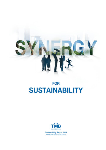 Thumbnail TMBThanachart Bank (ttb)

 Sustainability Report 2019