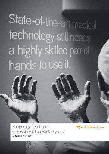Thumbnail Smith & Nephew
 Annual Report 2013