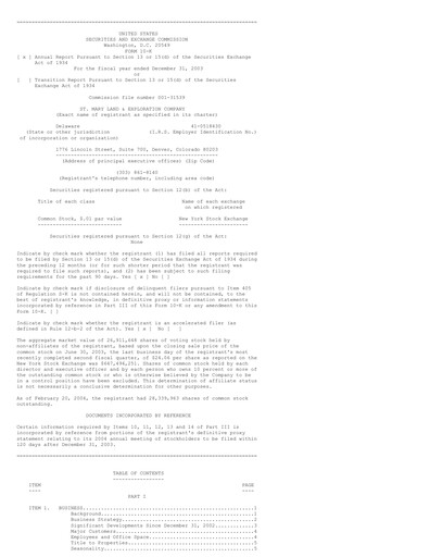Thumbnail SM Energy
 Annual Report 2003