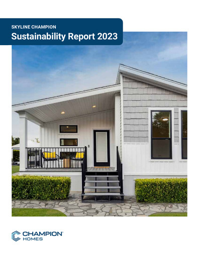 Vorschaubild Champion Homes Nachhaltigkeitsbericht 2023