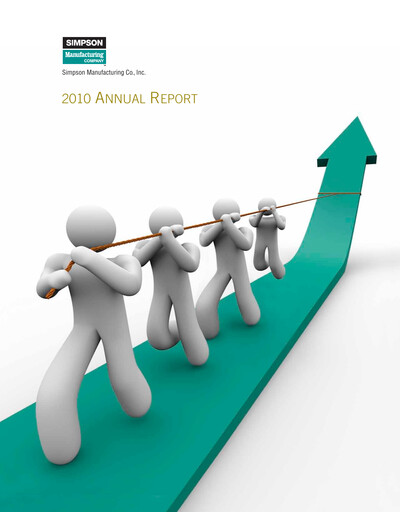 Thumbnail Simpson Manufacturing Company
 Annual Report 2010