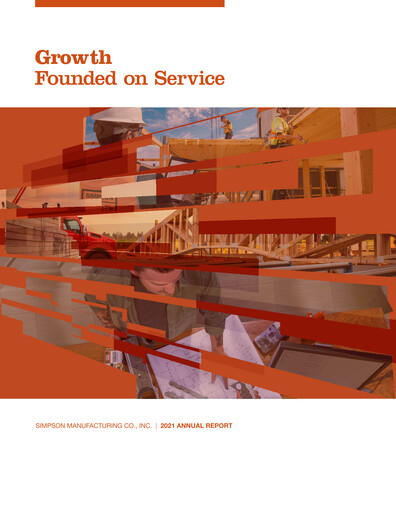 Thumbnail Simpson Manufacturing Company
 Annual Report 2021