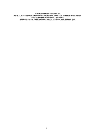Vorschaubild Compleo Charging Solutions Finanzmitteilung 2017-2019