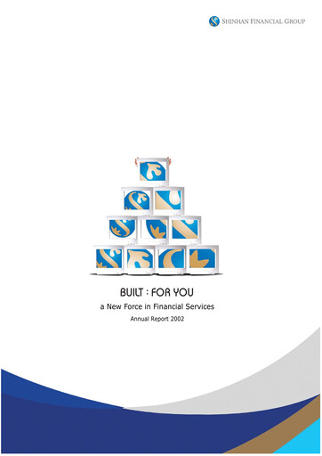 Thumbnail Shinhan Financial Group
 Annual Report 2002