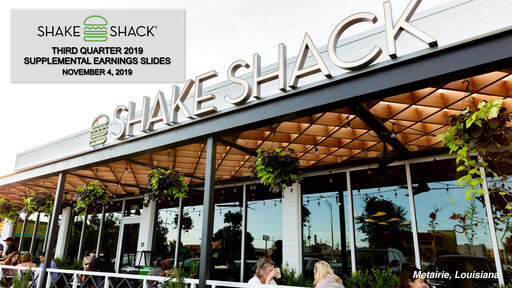 Vorschaubild Shake Shack
 Quartalsbericht 2019-q3