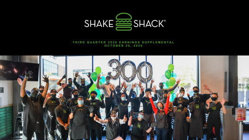 Vorschaubild Shake Shack
 Quartalsbericht 2020-q3