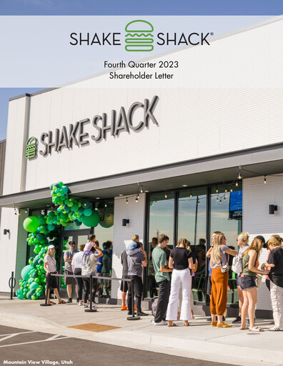 Vorschaubild Shake Shack
 Quartalsbericht 2023-q4