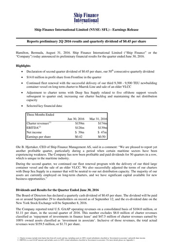 Thumbnail SFL Corp
 Quarterly Report 2016-q2