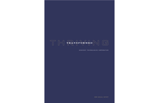 Thumbnail Sensient Technologies
 Annual Report 2002