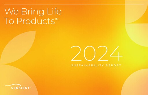 Thumbnail Sensient Technologies
 Sustainability Report 2024