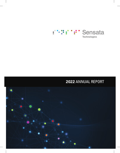 Thumbnail Sensata Technologies
 Annual Report 2022