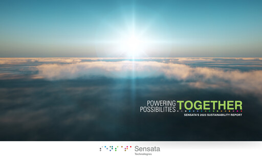Thumbnail Sensata Technologies
 Sustainability Report 2023