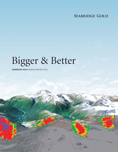 Thumbnail Seabridge Gold
 Annual Report 2016