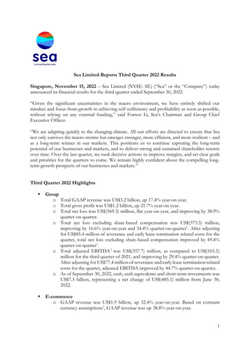 Thumbnail Sea Limited Quarterly Report 2022-q3
