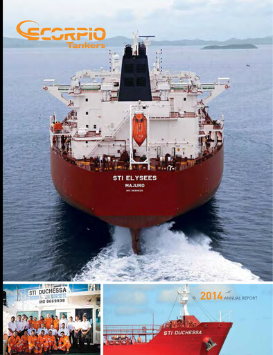 Thumbnail Scorpio Tankers
 Annual Report 2014