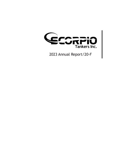 Thumbnail Scorpio Tankers
 Annual Report 2023
