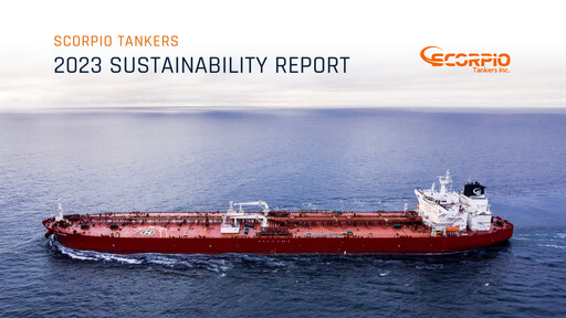 Thumbnail Scorpio Tankers
 Sustainability Report 2023