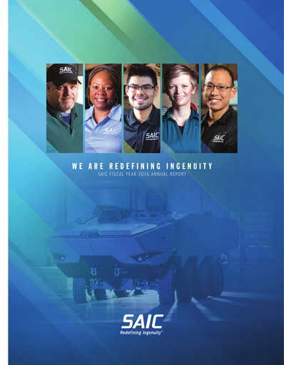 Thumbnail SAIC (Science Applications International Corp) Annual Report 2016