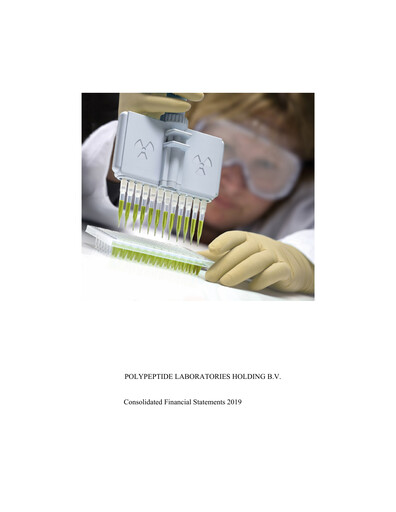Thumbnail PolyPeptide Group Financial Statement 2019