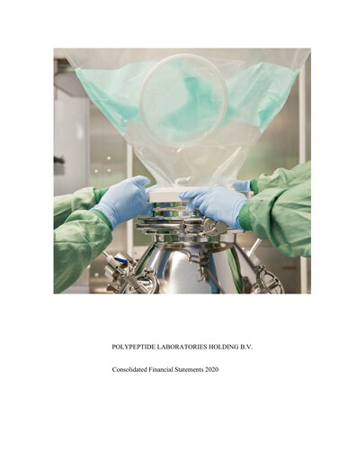 Thumbnail PolyPeptide Group Financial Statement 2020