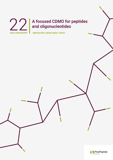 Miniature PolyPeptide Group Rapport semestriel 2022