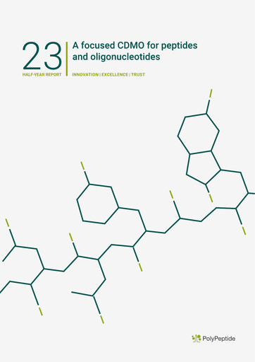 Miniature PolyPeptide Group Rapport semestriel 2023